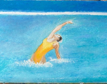 bailarina de natación