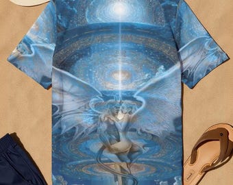 Balance-cotton-All-Over Print Men's O-Neck T-Shirt | 190GSM