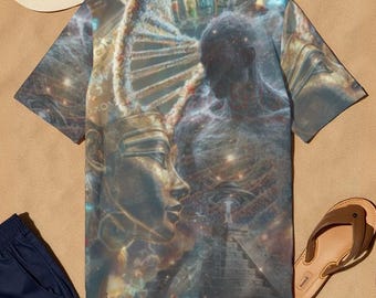 Our Manipulated Past-cotton-All-Over Print Men's O-Neck T-Shirt