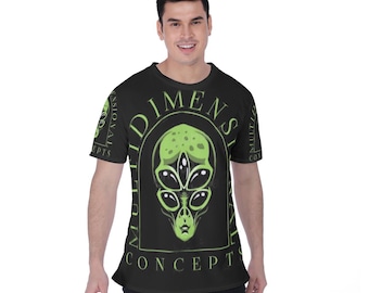 Multidimensionalconcepts Men's T-Shirt poly - Breathable Gym Workout Top