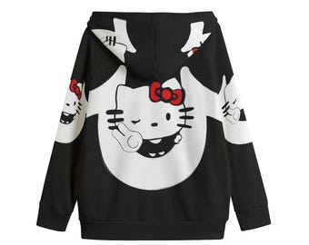 Trukitty-cotton- All Over Print Kid's Zip Up Hoodie