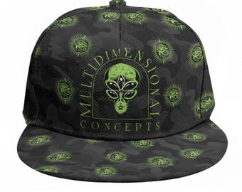 MDC~All seeing eye~Baseball Cap With Flat Brim