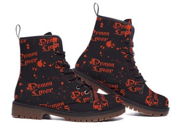 Gothic boots Demon lover-All-Over Print Women's Martin Short Boots