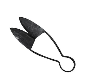 hand wrought iron scissors from the high middle ages fully functional accessory