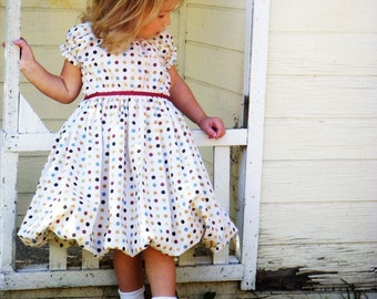 Miss Lily  Dress Pattern 5-10 years Instant Download