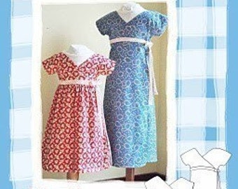 Miss Mary Dress Pattern sizes 5-12 yrs Instant Download