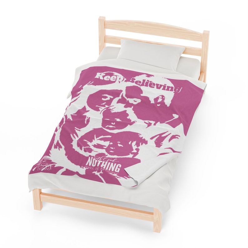 Luke 137 Infertility Encouragement, Fertility Gift, Scripture Throw