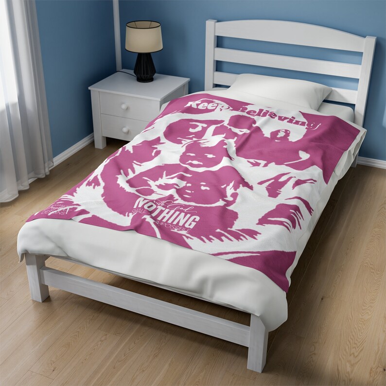 Luke 137 Infertility Encouragement, Fertility Gift, Scripture Throw