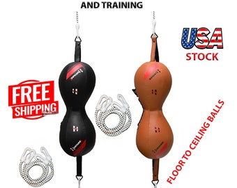 Punching Speed Ball Double End Speed Ball Training Kick Boxing Floor To Ceilling