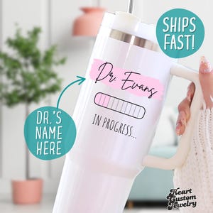 Personalized Doctor Tumbler 40oz Personalized Medical School Graduation Gift for Doctor Custom Doctor Mug New Doctor Gift Future Doctor Gift