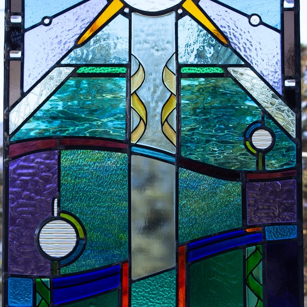 Stained Glass Panel Etsy Canada