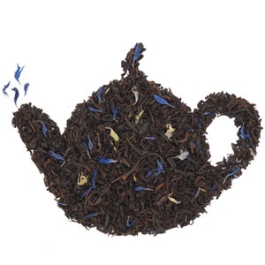 Black Tea Earl Grey Blue Flower UniTea Land 100g