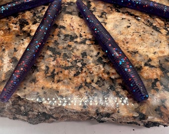 4” Ned rig worm   soft plastic bait for fishing, bass.walley,small mouth bass