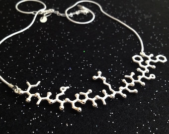 I AM STARSTUFF necklace - amino acid secret code