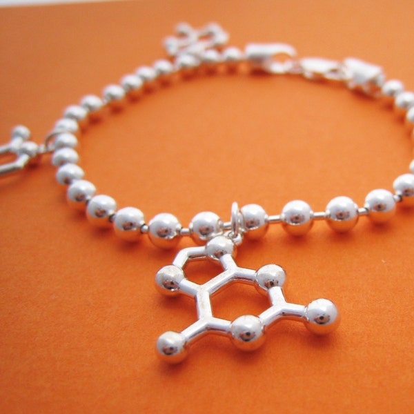 DNA bases charm bracelet - Mad Scientist Challenge