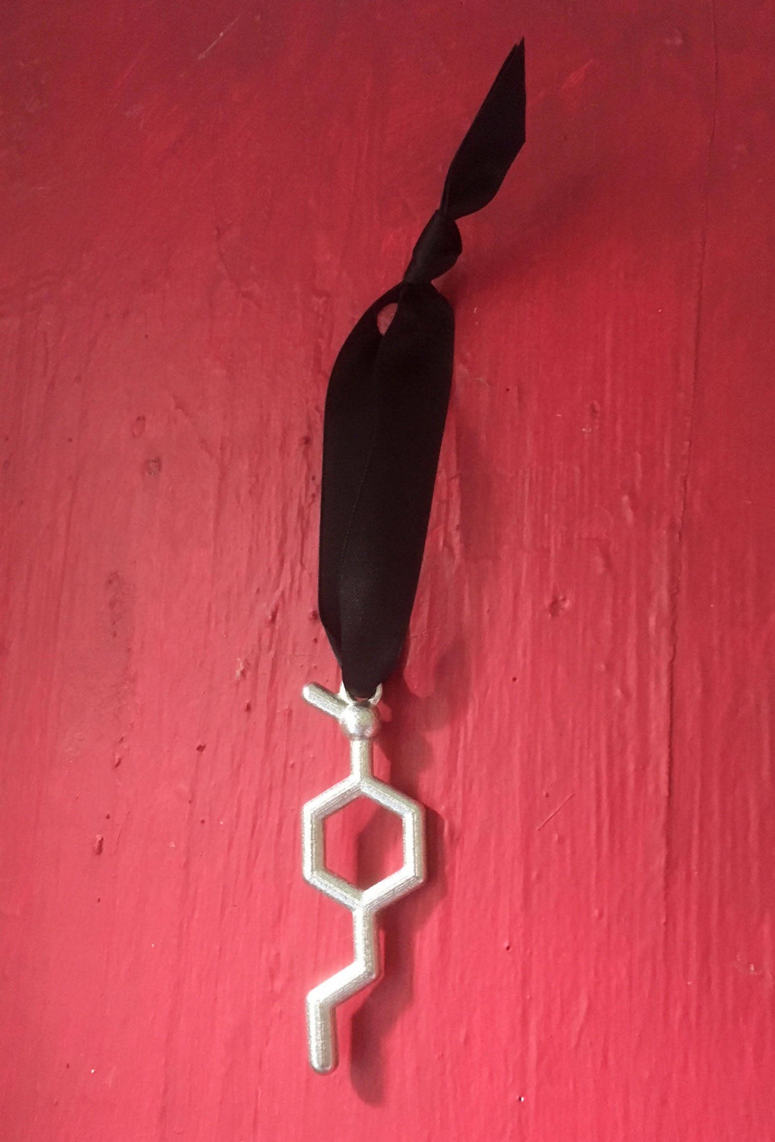 Licorice Molecule Holiday Ornament Etsy