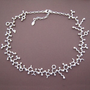 endorphin choker necklace in solid sterling silver