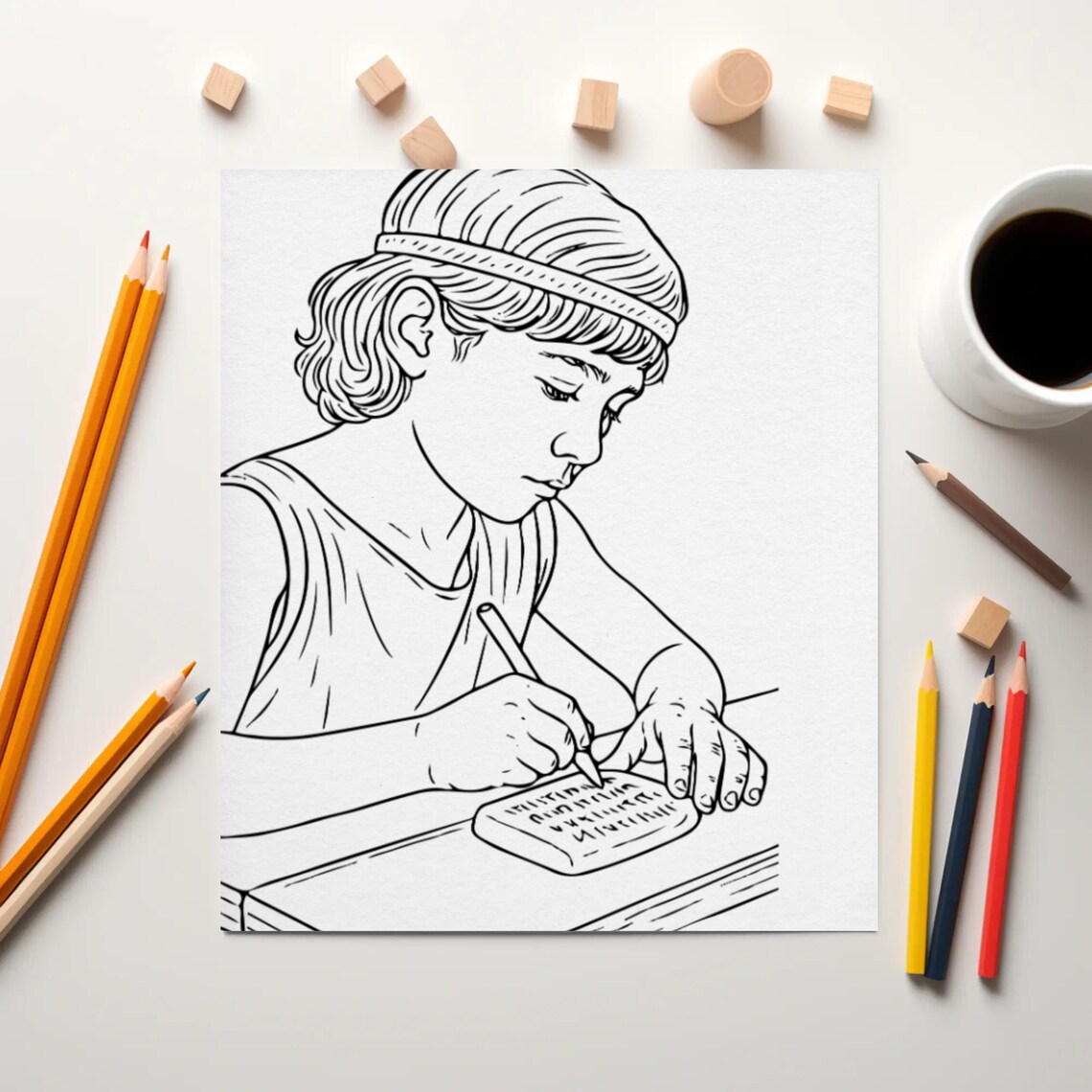 Ancient Mesopotamia Coloring Pages Pack for Kids – Homeschool History ...