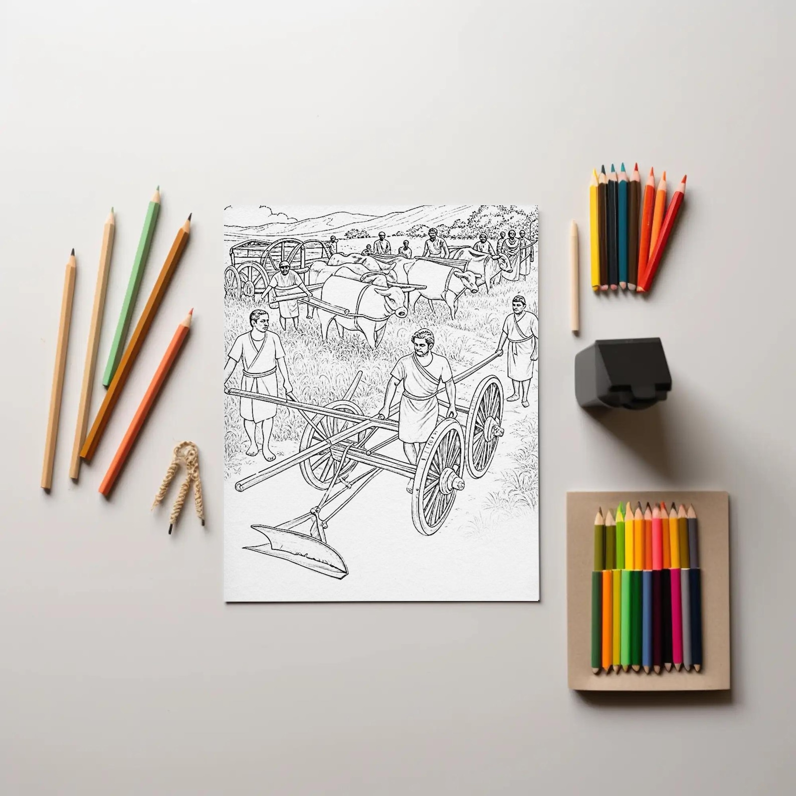 Ancient Mesopotamia Coloring Pages Pack for Kids – Homeschool History ...