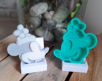 Minnie+mickey steamboat mold