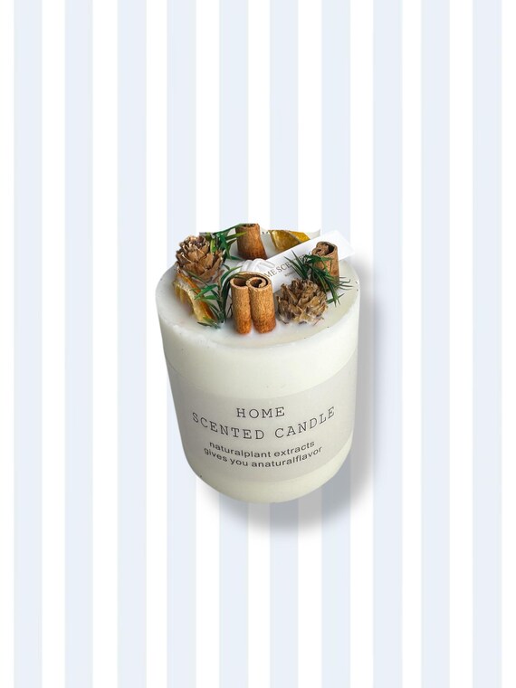 Dried Flower Scented Candles: Natural Fragrance Blend