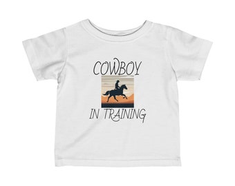 T-shirt de cow-boy en formation