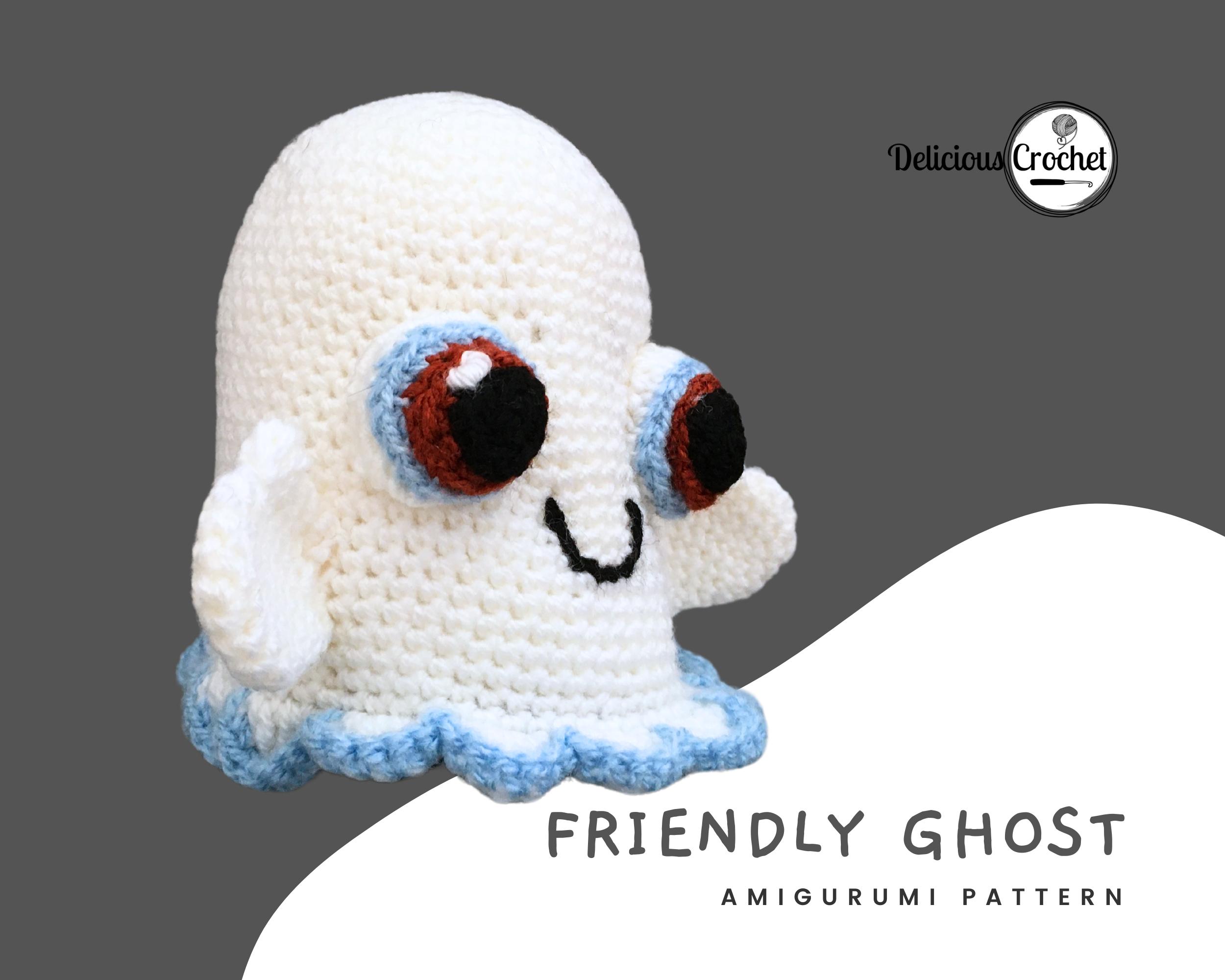 Amigurumi Ghost Crochet Pattern – Easy DIY Halloween Plushie, PDF ...