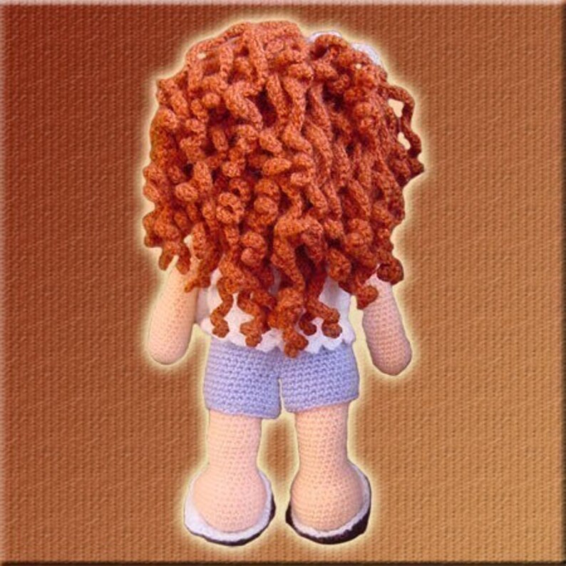 Amigurumi Pattern Crochet Sally Doll DIY Digital Download image 4