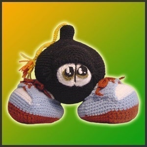 Amigurumi Pattern Crochet Baby Nuke Bomb Doll DIY Instant Digital Download PDF