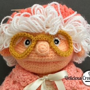 Amigurumi Pattern Crochet Granny Doll DIY Digital Download image 3