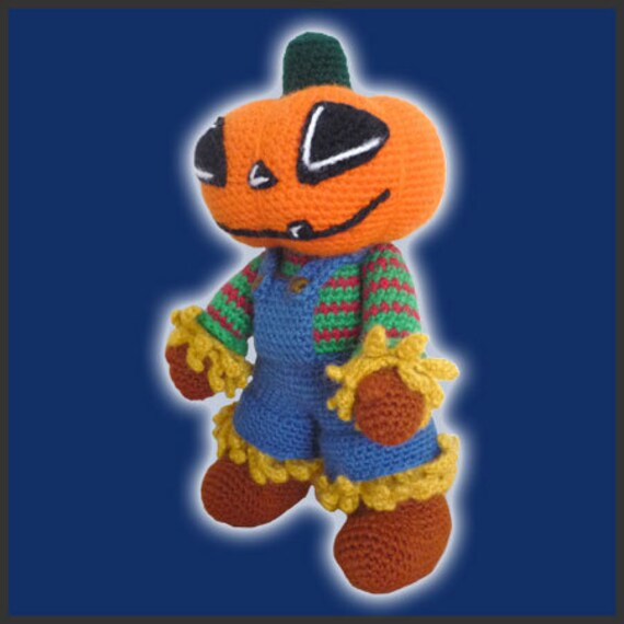 Amigurumi Pattern Crochet Scarecrow DIY Digital Download | Etsy