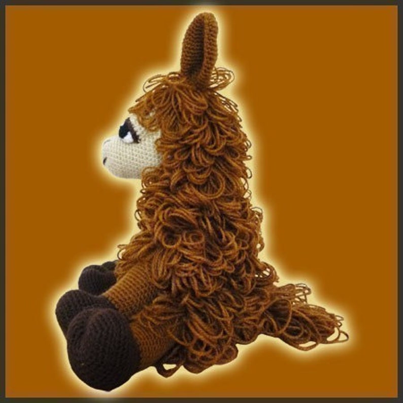 Amigurumi Pattern Crochet Llama Coquena Alpaca Animal Doll PDF Pattern English or Spanish image 3
