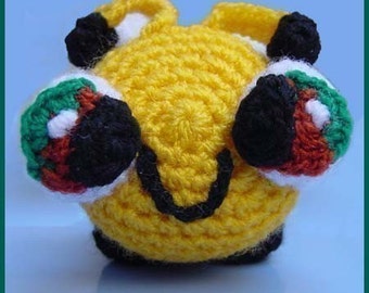 Amigurumi Pattern Crochet Beeby Baby Bee  Bumblebee Insect PDF Instant Digital Download English or Spanish DIY