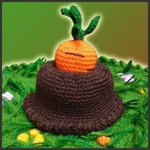 Amigurumi Pattern Crochet Eugene Mole Doll and Carrot DIY Instant Digital Download PDF image 3