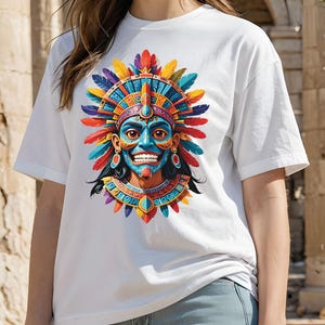 Quetzalcoatl Aztec Art T-Shirt