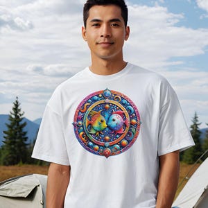 Pisces Zodiac T-Shirt, Astrology Zodiac Tee