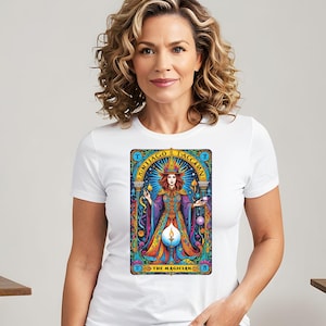 The Magician Tarot Unisex T-shirt, Tarot Tee