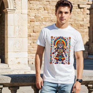Mictlantecuhtli Mexican Art T-Shirt