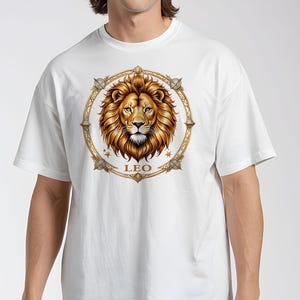 Leo Zodiac T-Shirt, Astrology Zodiac Tee