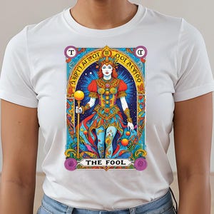 The Fool Tarot Unisex T-shirt, Tarot Tee