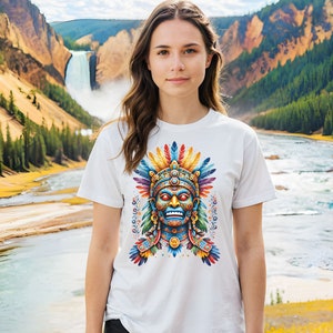 Tezcatlipoca Mexican Art T-Shirt, Mexican Tee