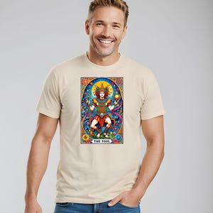 The Fool Tarot Unisex T-shirt, Tarot Tee