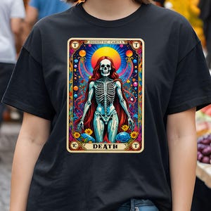 Death Tarot Unisex T-Shirt, Tarot Tee