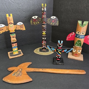 Chippewa Totem Pole - Etsy