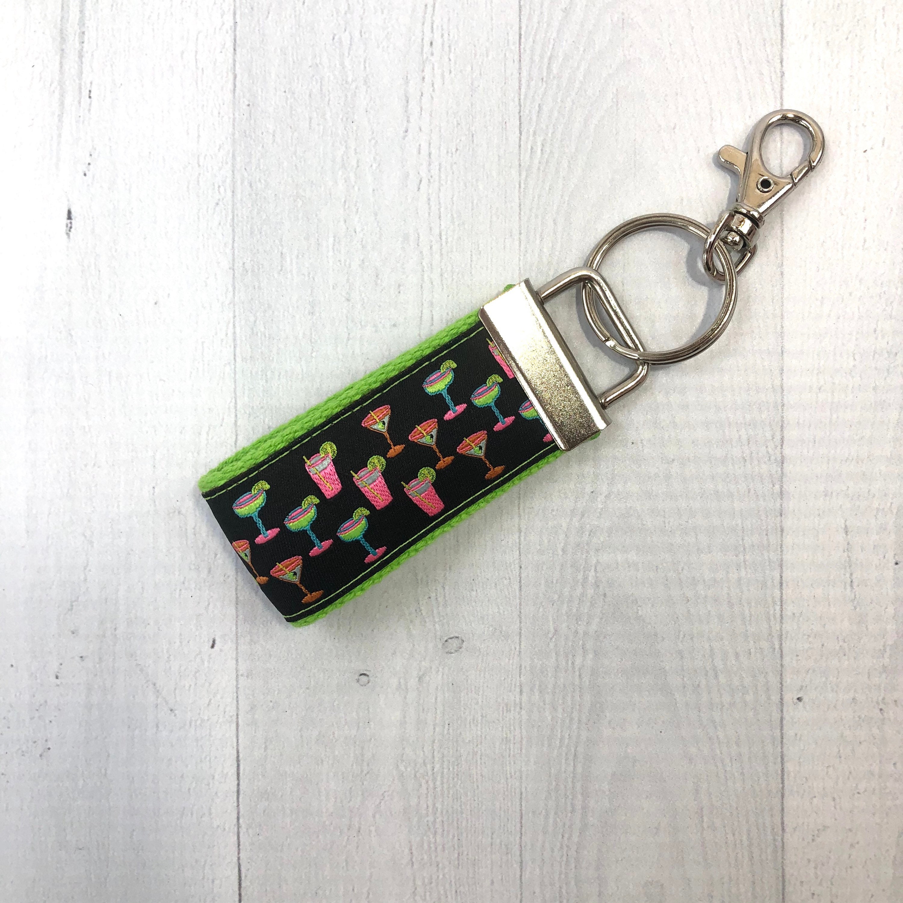 Preppy Mini Ribbon Key Fob Key Chain Key Ring Holder Etsy