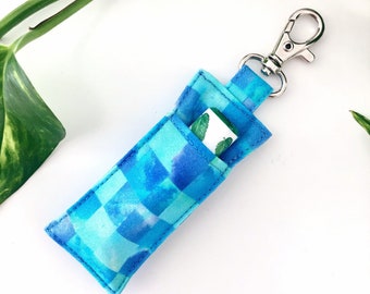 Lip Balm Holder, Keychain, Chapstick Pouch, Small Gift Idea, Mother's Day Gift