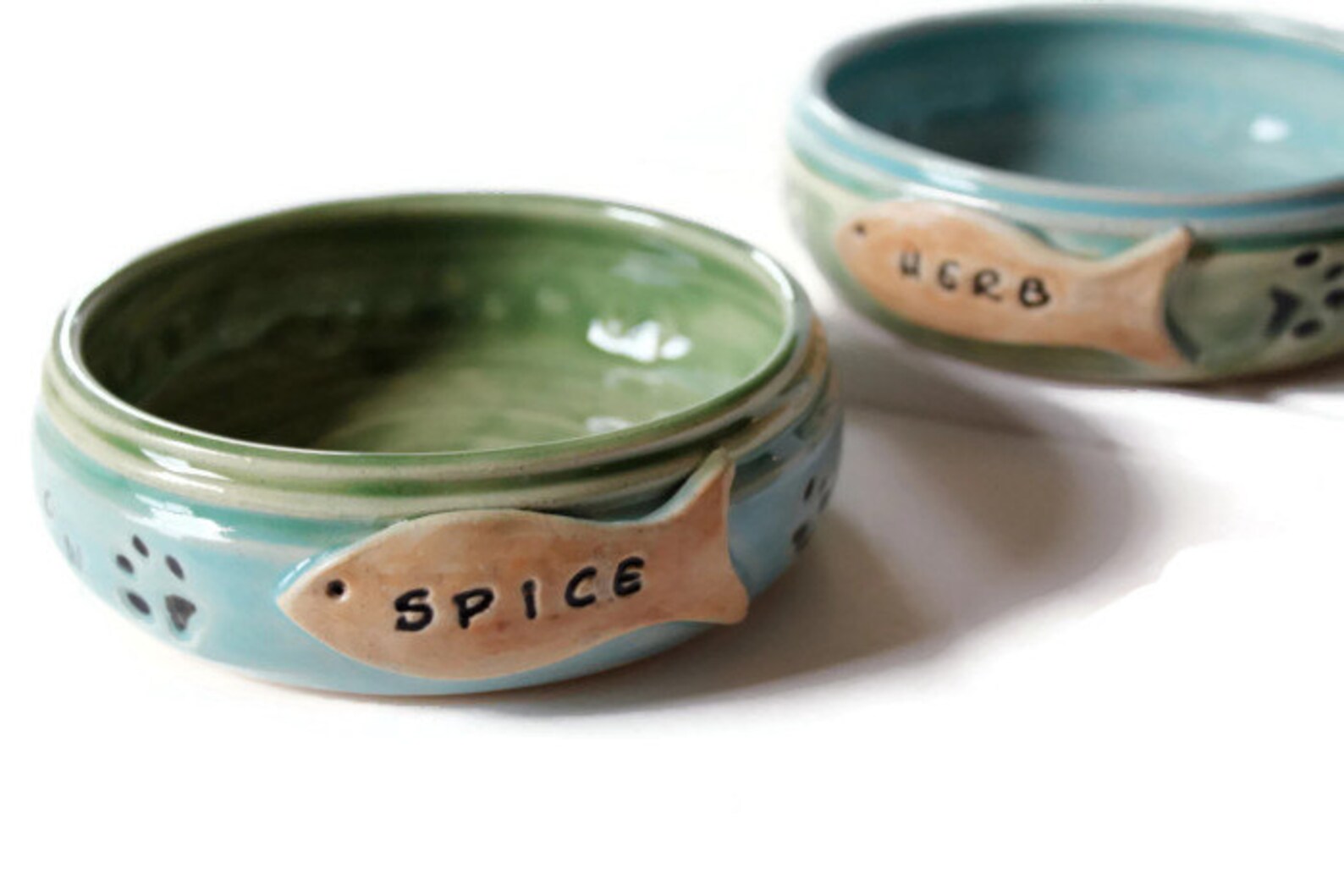 One Custom Cat Food Bowl Made to Order and Personalized With Etsy