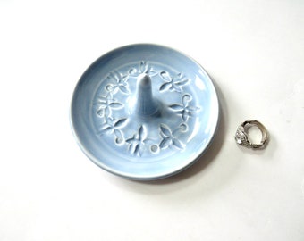 Periwinkle blue ring dish and bracelet holder