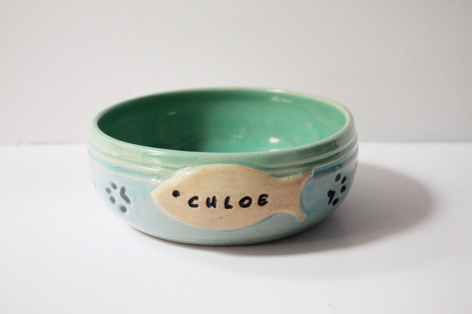 Custom Cat Food Bowl Personalized With Name Pet Bowl Etsy