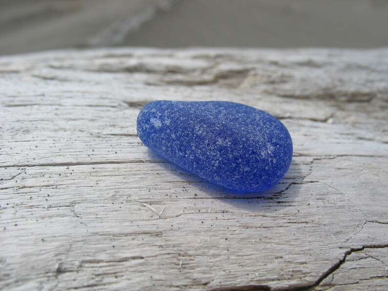 Sea Glass Jewelry, Rare Cobalt Blue Genuine Sea Beach Glass, Seaglass
